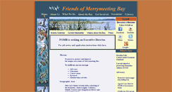 Desktop Screenshot of friendsofmerrymeetingbay.org